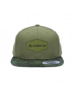 Lurenatic 22 Snap Back Cap 'Olive Camo'