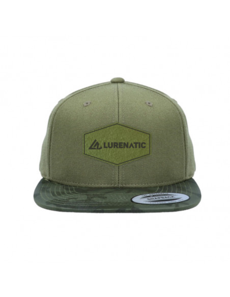 Lurenatic 22 Snap Back Cap 'Olive Camo'