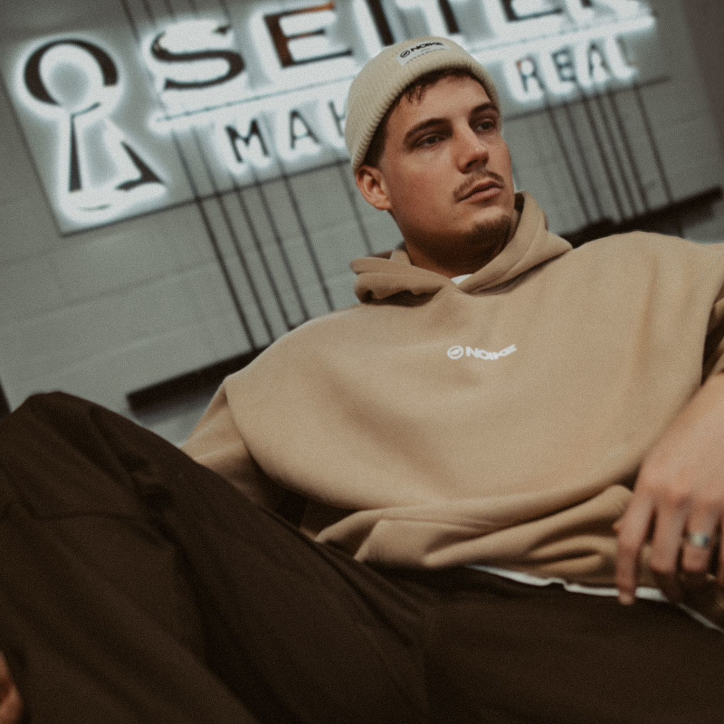 NOIKE 'Home Pond' Hoodie Lavender