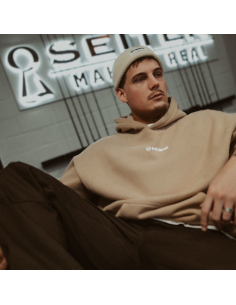 NOIKE 'Home Pond' Hoodie Beige 2