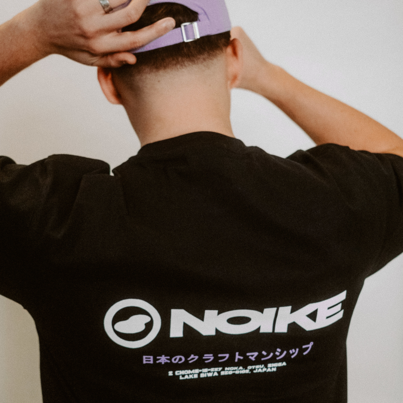 NOIKE Heavy Cotton 'Biwa Tee' Black
