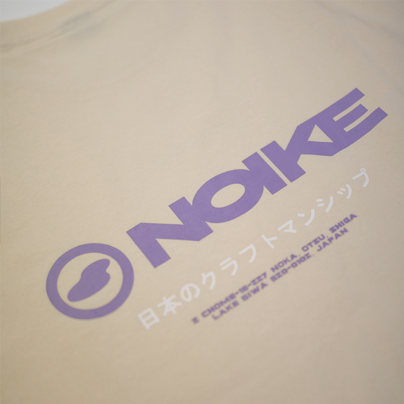 NOIKE Heavy Cotton 'Biwa Tee' Sand