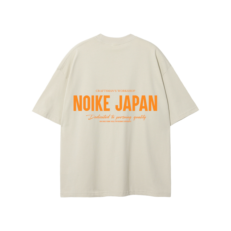 NOIKE 'Dedication' Tee Off White Cream / Flame...