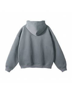 NOIKE 'Stencil' Hoodie Moon Taupe / Neon Flare 2