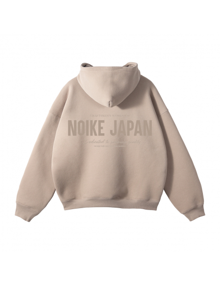 NOIKE 'Dedication' Hoodie Beige / Light Taupe