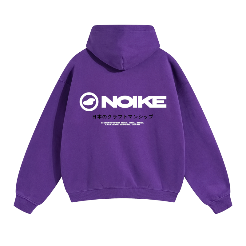 NOIKE 'Biwa Hoodie' Purple