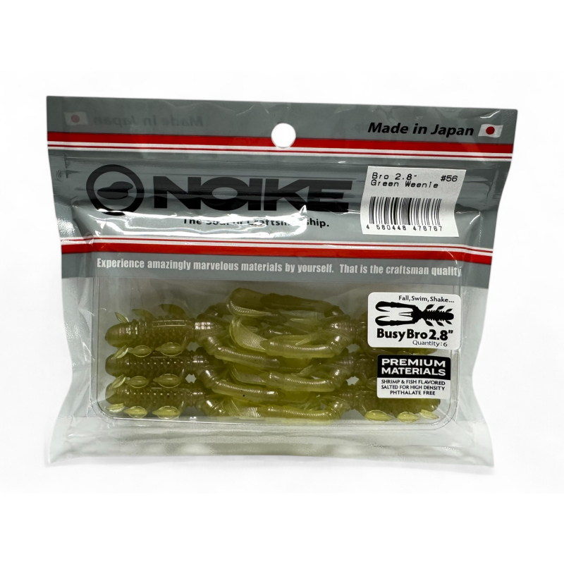 NOIKE Busy Bro 2.8" Sonderfarbe Green Weenie