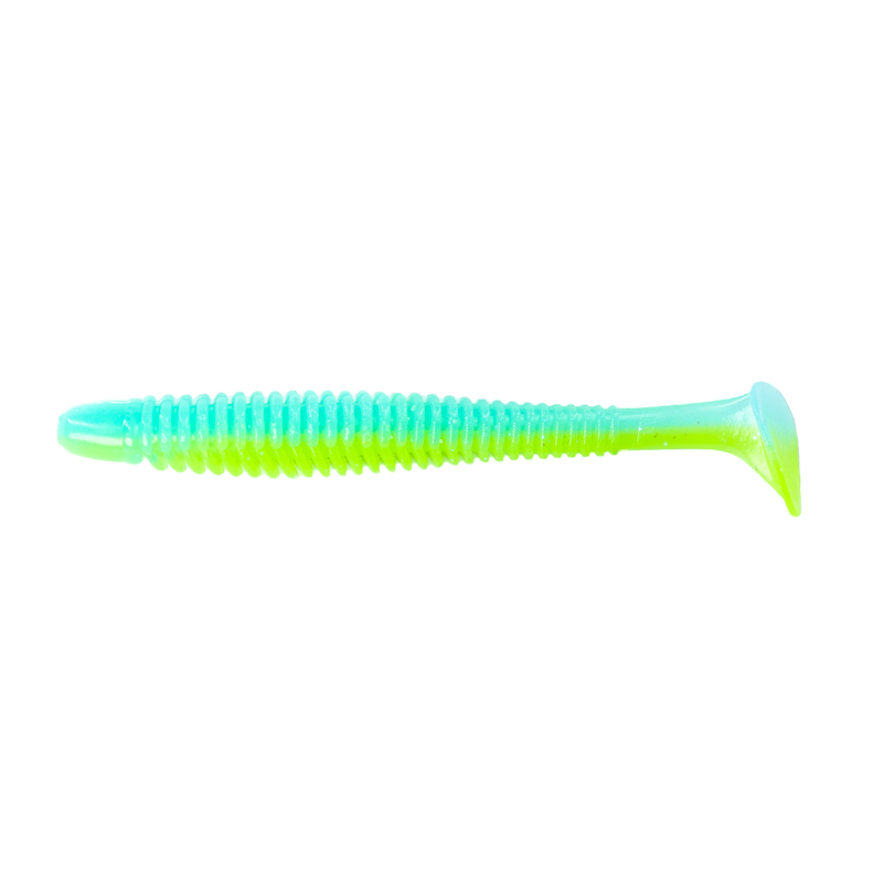 NOIKE Wobble Shad 4" Sonderfarbe Blue Back Lime