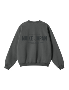 NOIKE 'Dedication' Sweater Stone Grey / Onyx 2