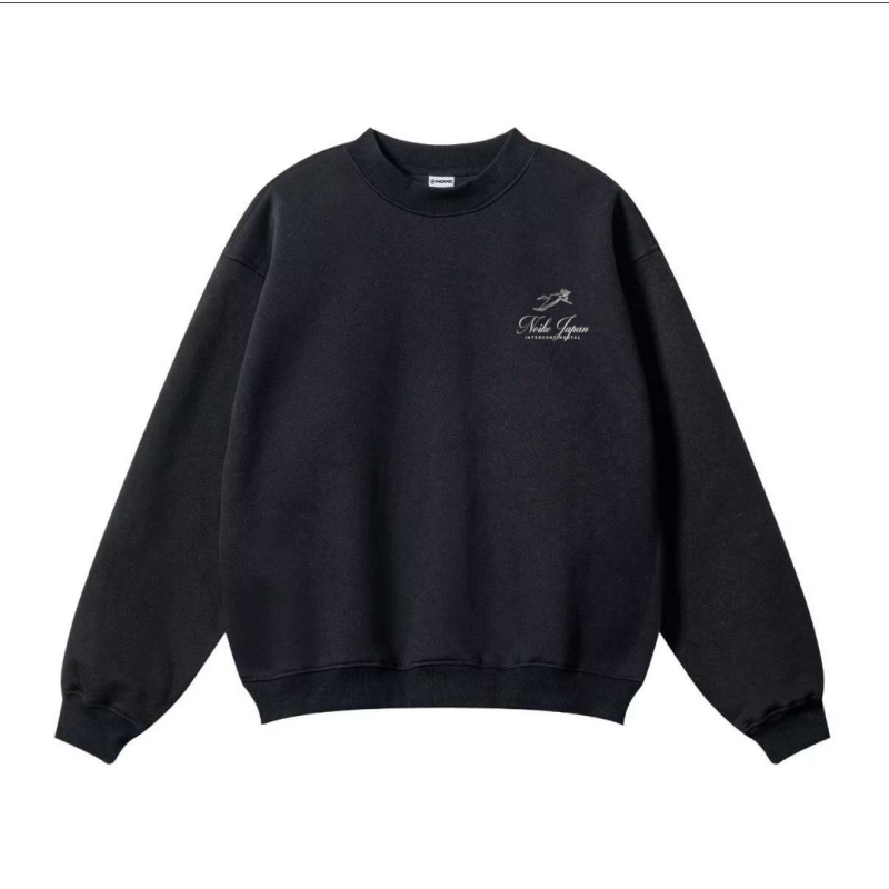 NOIKE 'Japanese Crane' Sweater Black