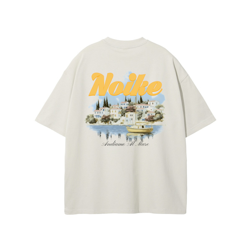 NOIKE "Andiamo-01" Tee Off White Cream