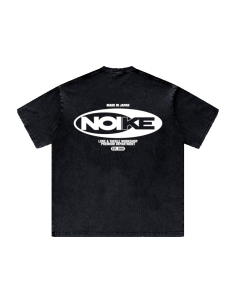NOIKE "Ellipse" Tee Washed Black