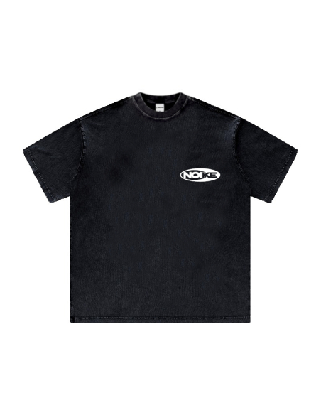 NOIKE "Ellipse" Tee Washed Black