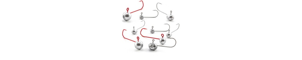 Jigköpfe ohne Schaft - Angelshop Lurenatic